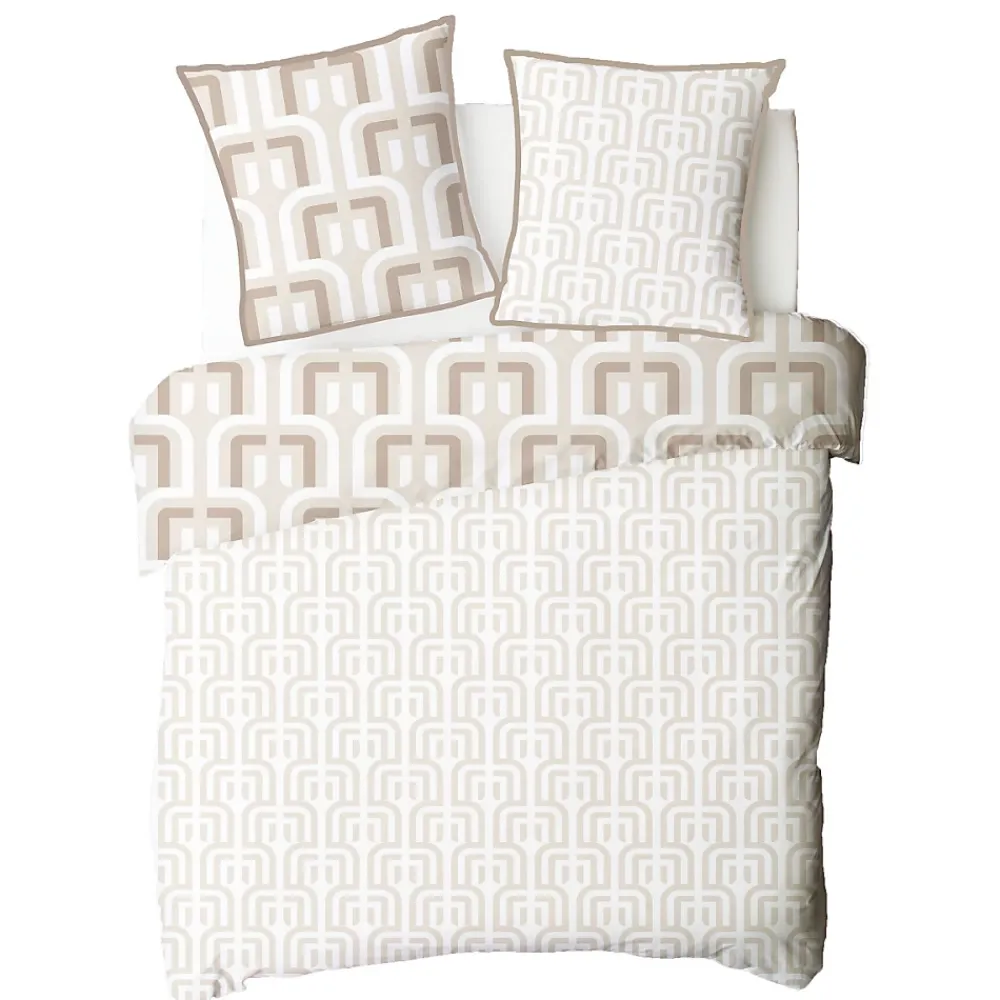 Future Home Parure de lit double rétro en microfibre lavée 240x220cm* Parure De Lit