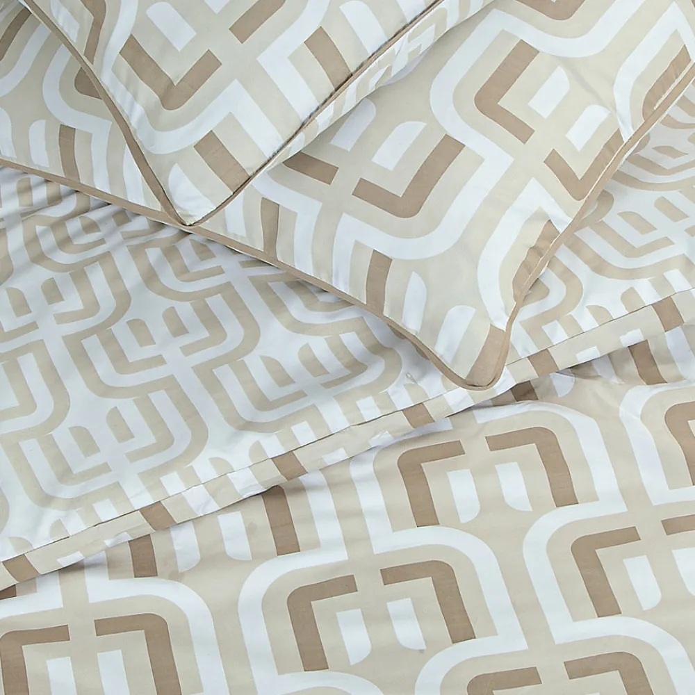 Parure de lit double rétro en microfibre lavée 260x240cm>Future Home Online