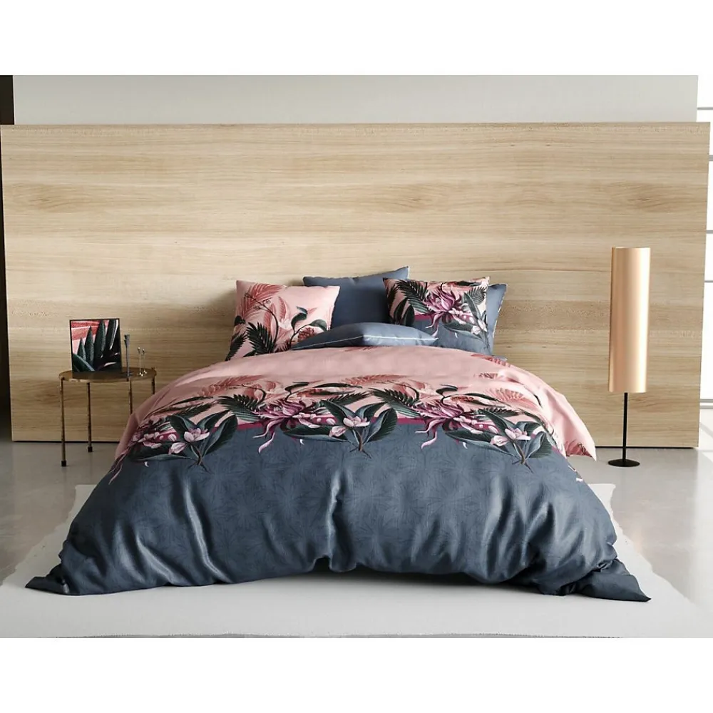 Parure de lit en double gaze de coton Floria>Eden Sale