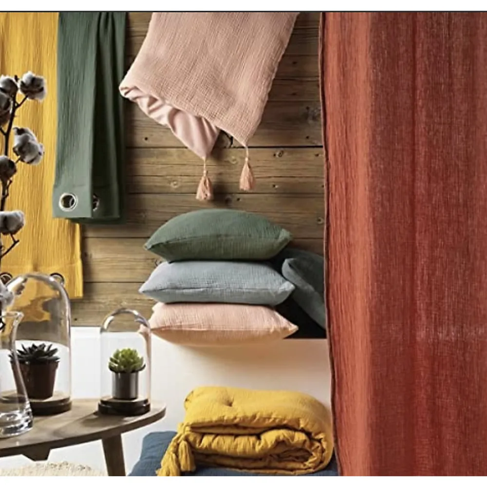 Parure de lit en Gaze de Coton 240x260cm 260x240cm anthracite>Promolinge Best