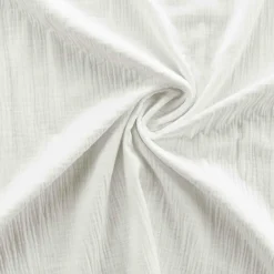 Parure de lit en gaze de coton (260x240 cm - Blanc)><noscript><img width=