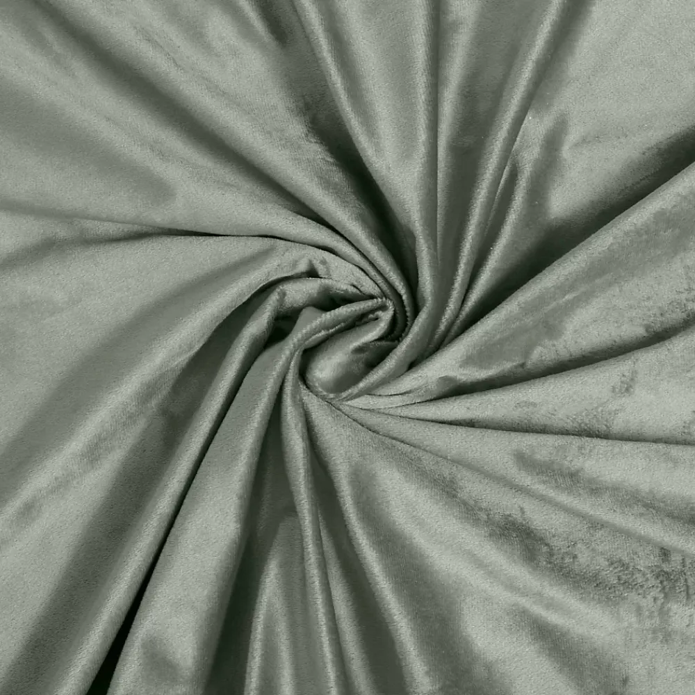 Douceur D'Intérieur Parure de lit en velours uni (240x220 cm - Kaki)* Parure De Lit