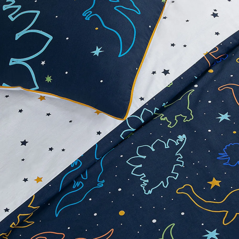 Parure de lit enfant dinosaure réversible 140x200cm>Future Home Online