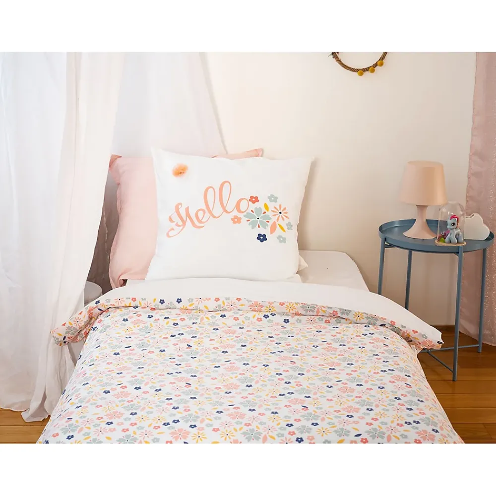 Côté Déco Parure de lit enfant Hello - 100% coton 57 fils/cm²* Parure De Lit
