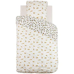 Atmosphera Parure de lit enfant réversible léopard - 100% coton 57 fils/cm²* Parure De Lit