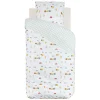 Parure de lit enfant réversible voitures - 100% coton 57 fils/cm²>Atmosphera Hot