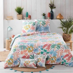 Parure de lit Feuilles maya design et moderne>Eden Hot