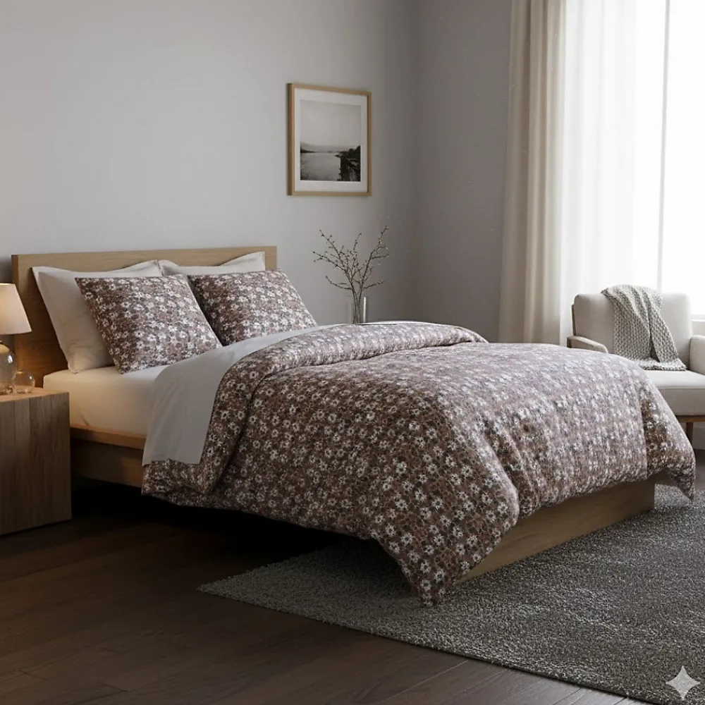 Parure de lit gaze de coton Verone>Eden Discount