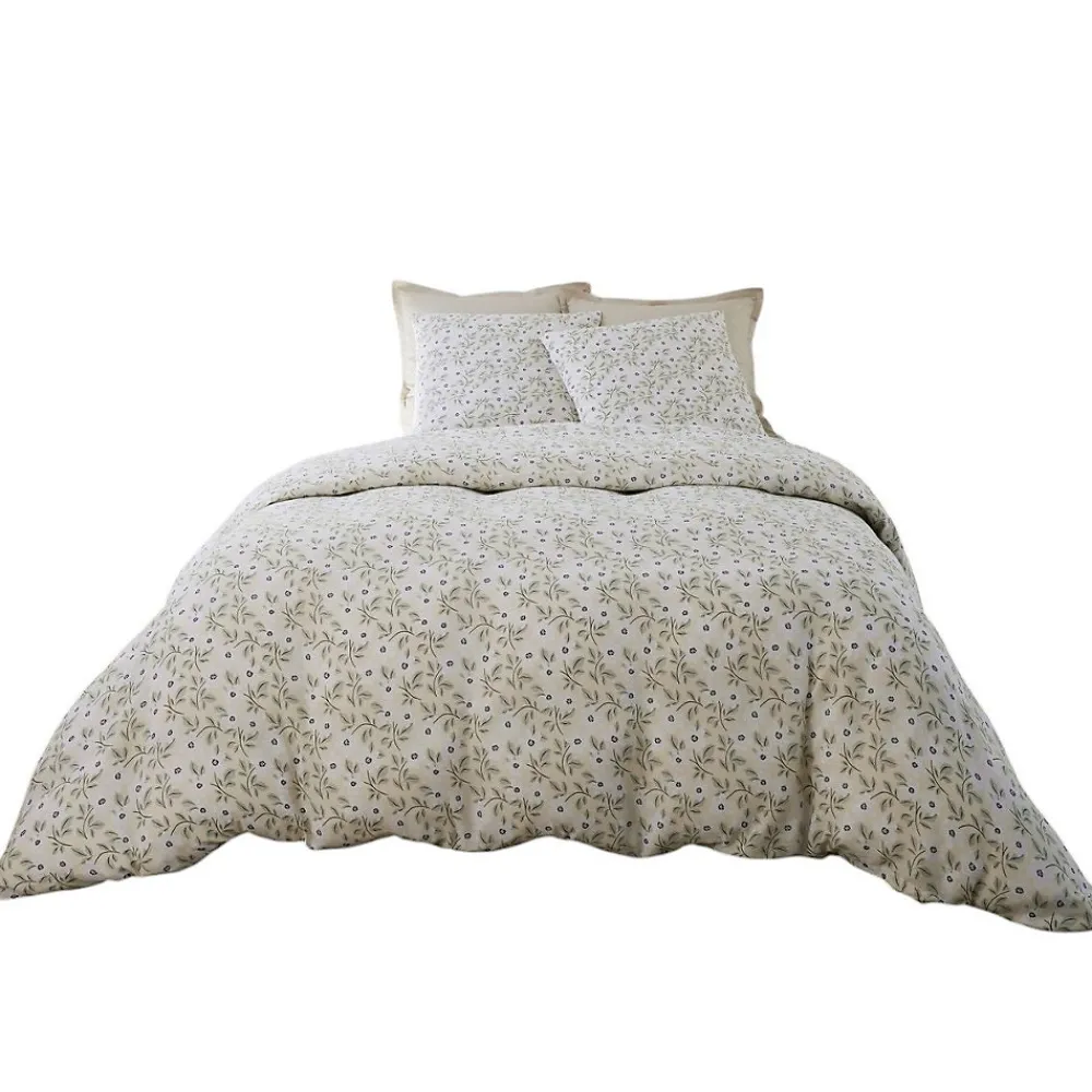 Parure de lit gaze de coton Lucile>Eden