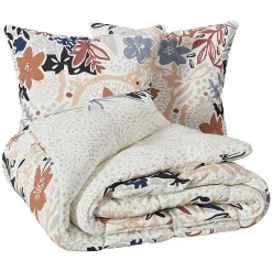 Parure de lit imprimée Alesio - percale - 240x220 cm - Atmosphera>Atmosphera Créateur D'Intérieur Hot