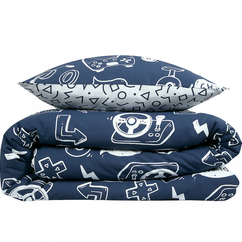 Parure de lit jeux vidéos en coton 240x220cm>Future Home