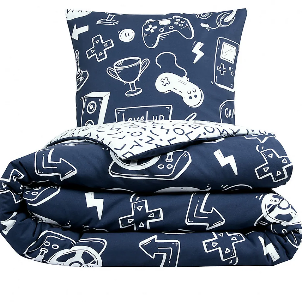 Parure de lit jeux vidéos en coton 240x220cm>Future Home
