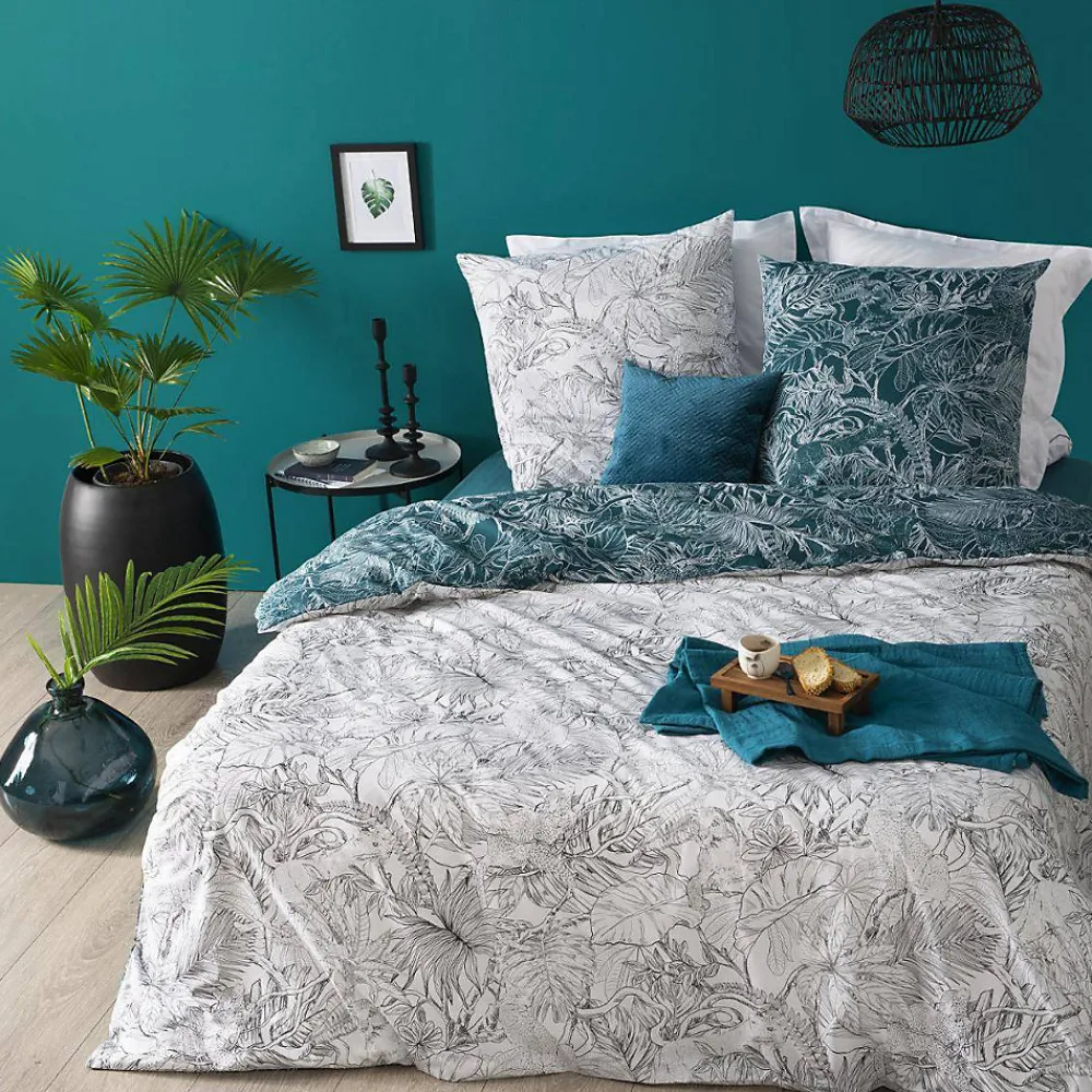 Atmosphera Créateur D'Intérieur Parure de lit Jungle en coton 260x240 cm - Atmosphera* Housse De Couette