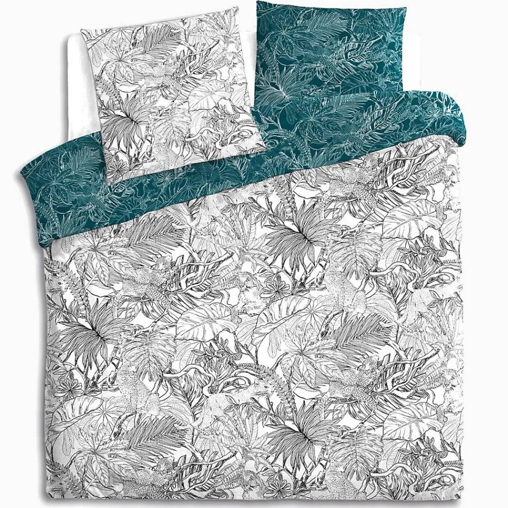 Atmosphera Créateur D'Intérieur Parure de lit Jungle en coton 260x240 cm - Atmosphera* Housse De Couette