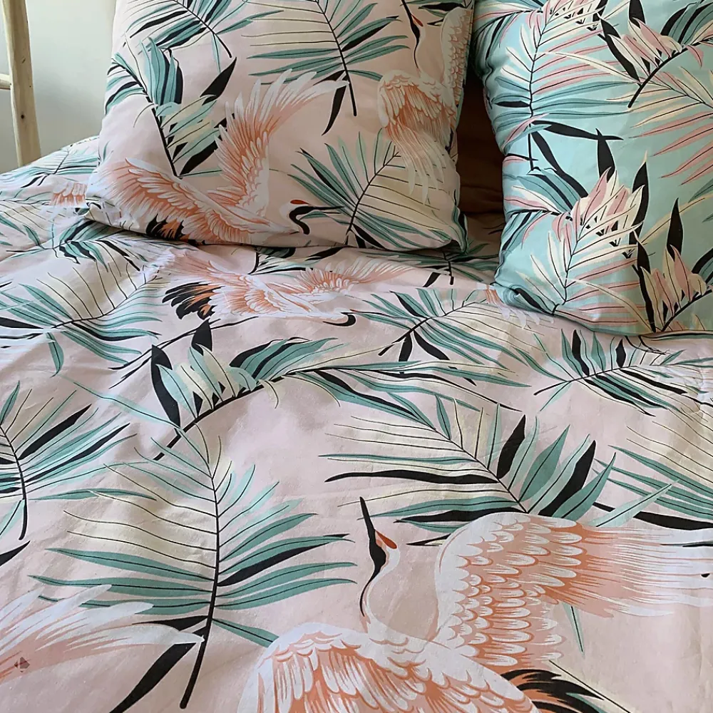 Linnea Parure de lit 260x240 cm coton ALEYA Rose* Parure De Lit