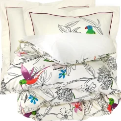 Linnea Parure de lit 280x240 cm coton AMAZONIA ecru* Parure De Lit