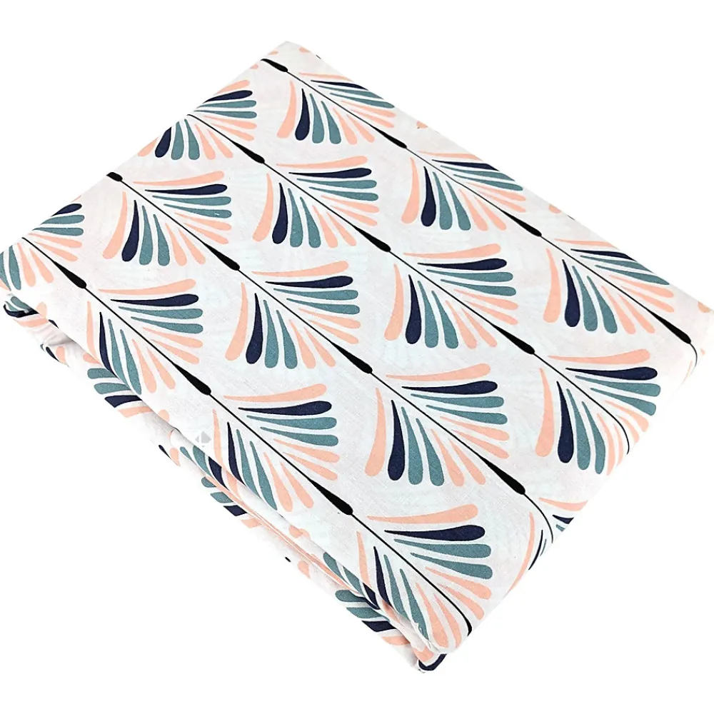 Parure de lit 260x240 cm coton VOLEA rose>Linnea Outlet