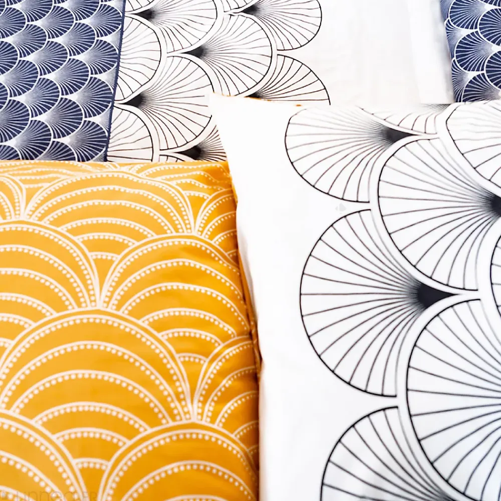 Linnea Parure de lit 200x200 cm coton KERITA multicolore* Parure De Lit