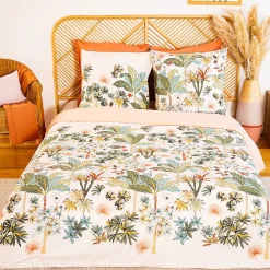 Linnea Parure de lit 200x200 cm coton MENTISSA rose* Parure De Lit