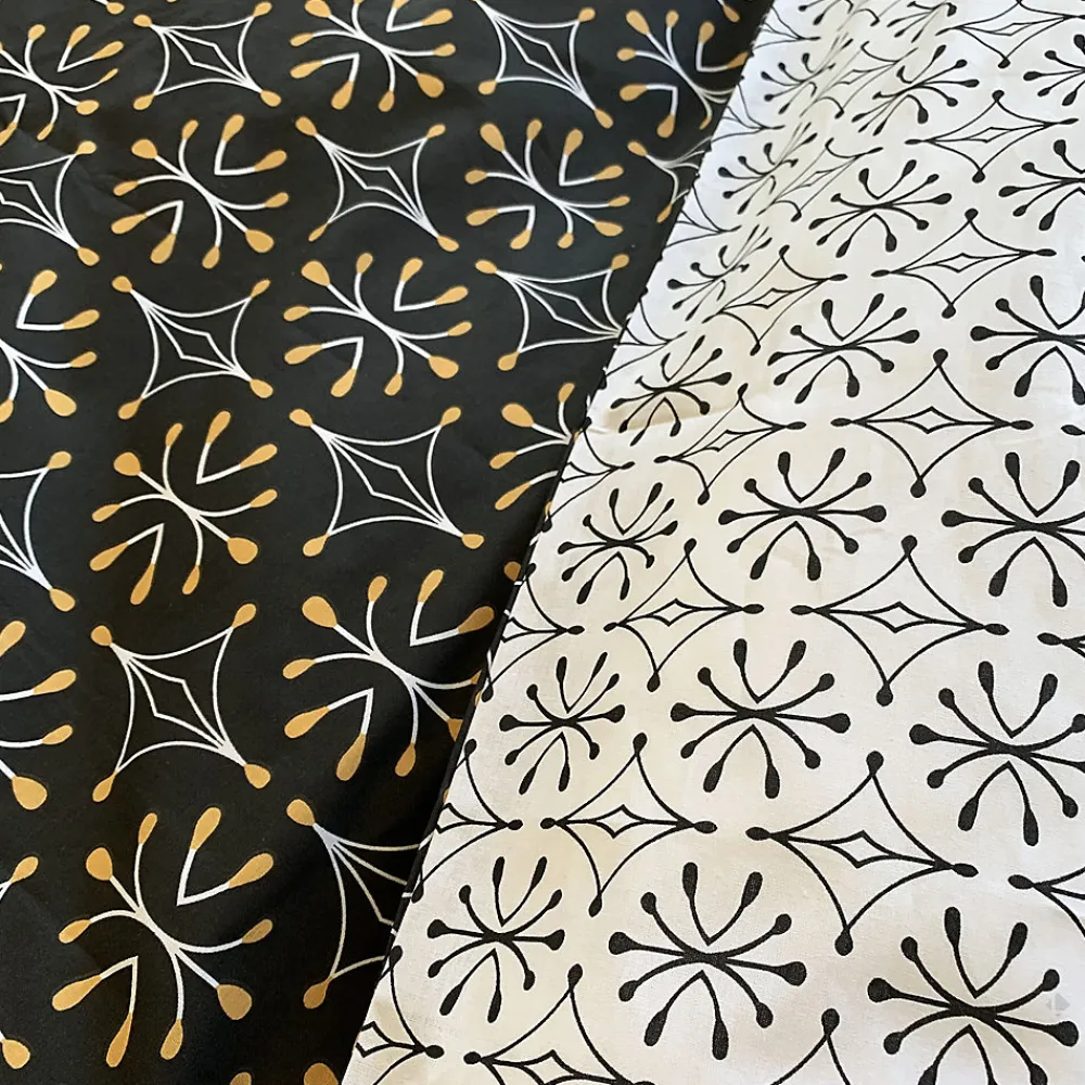 Parure de lit 140x200 cm coton biologique WAG Noir>Linnea Best