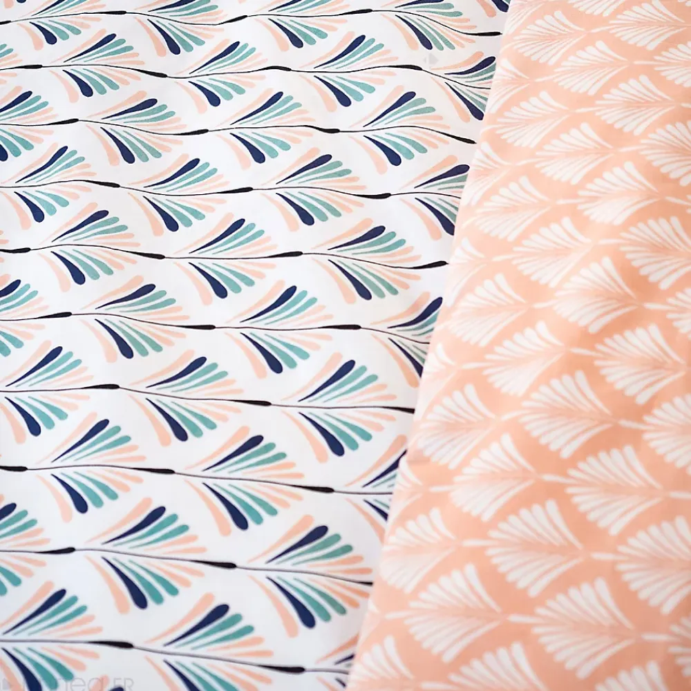 Linnea Parure de lit 200x200 cm coton VOLEA rose* Parure De Lit