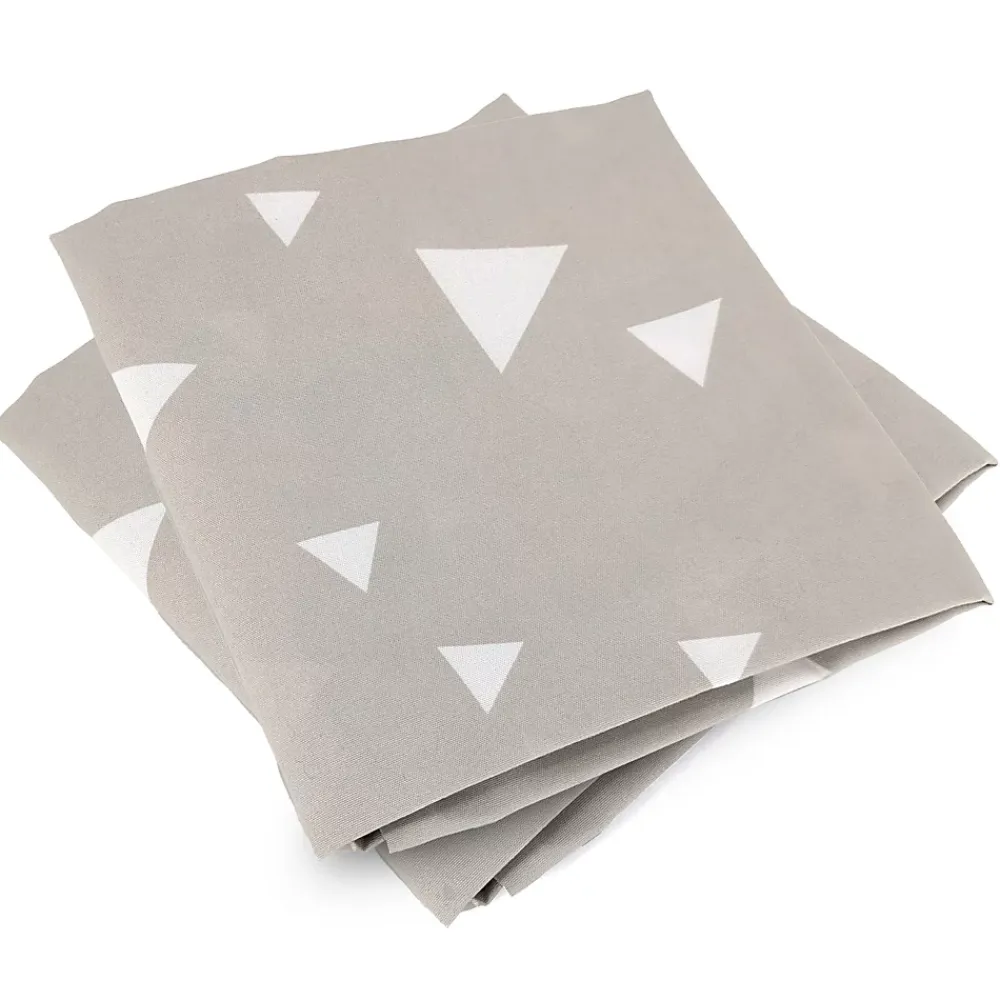 Linnea Parure de lit 240x220 cm microfibre PISA gris Perle* Parure De Lit