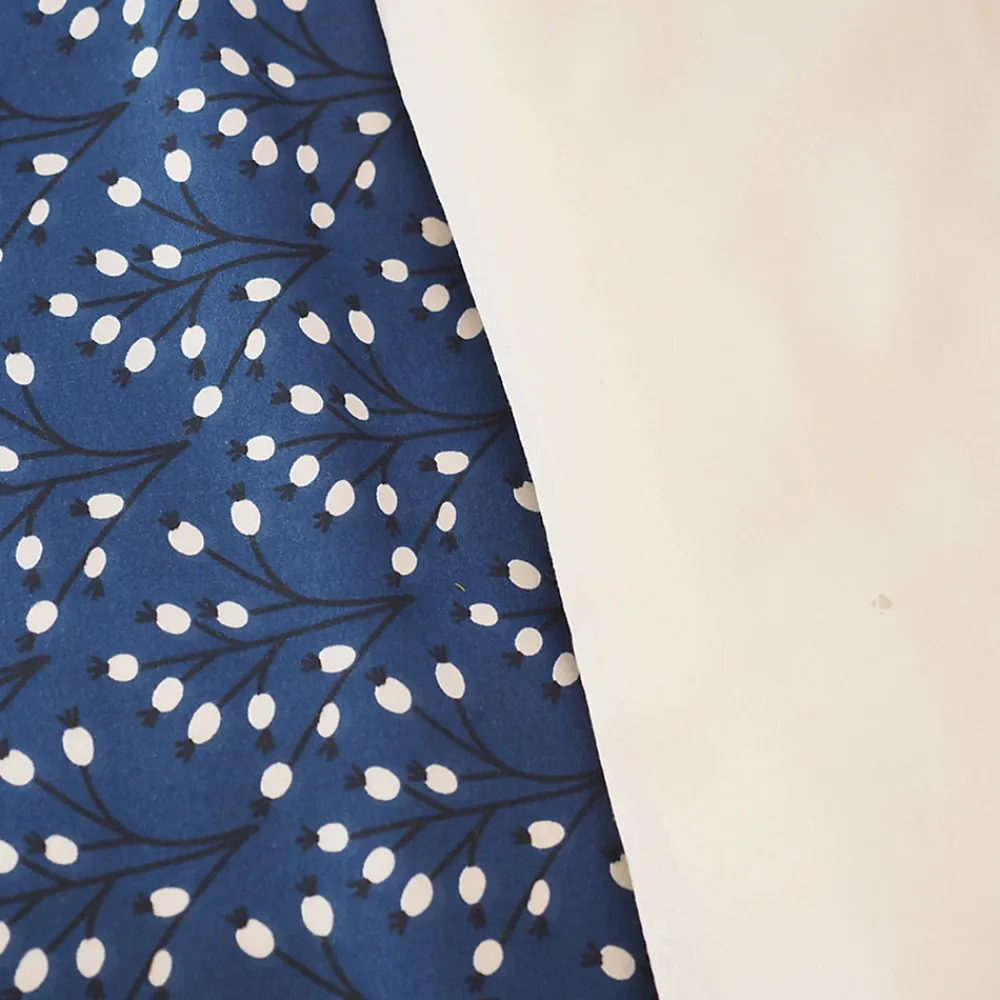 Parure de lit 240x220 cm Microfibre 50% recyclée FLENA Bleu 3 pièces>Linnea Best