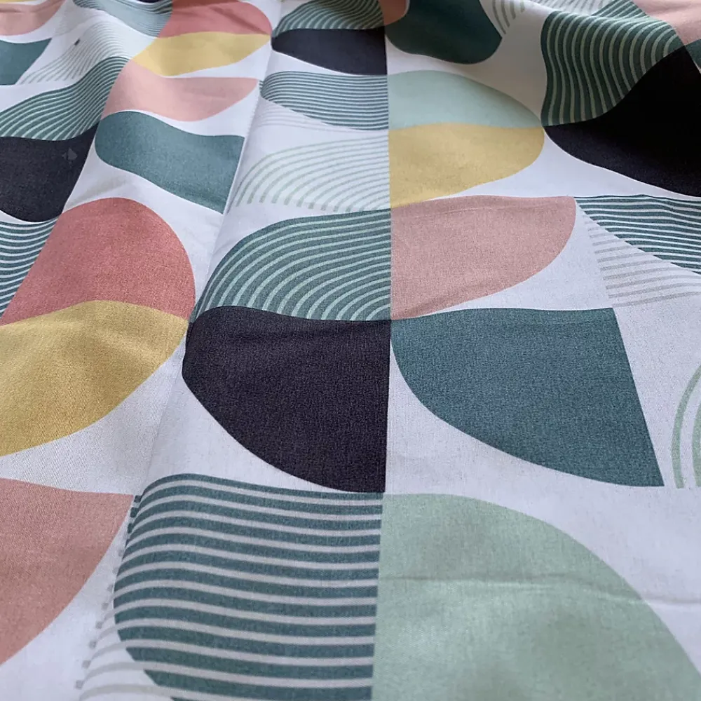 Linnea Parure de lit 260x240 cm microfibre STENO Bleu* Parure De Lit