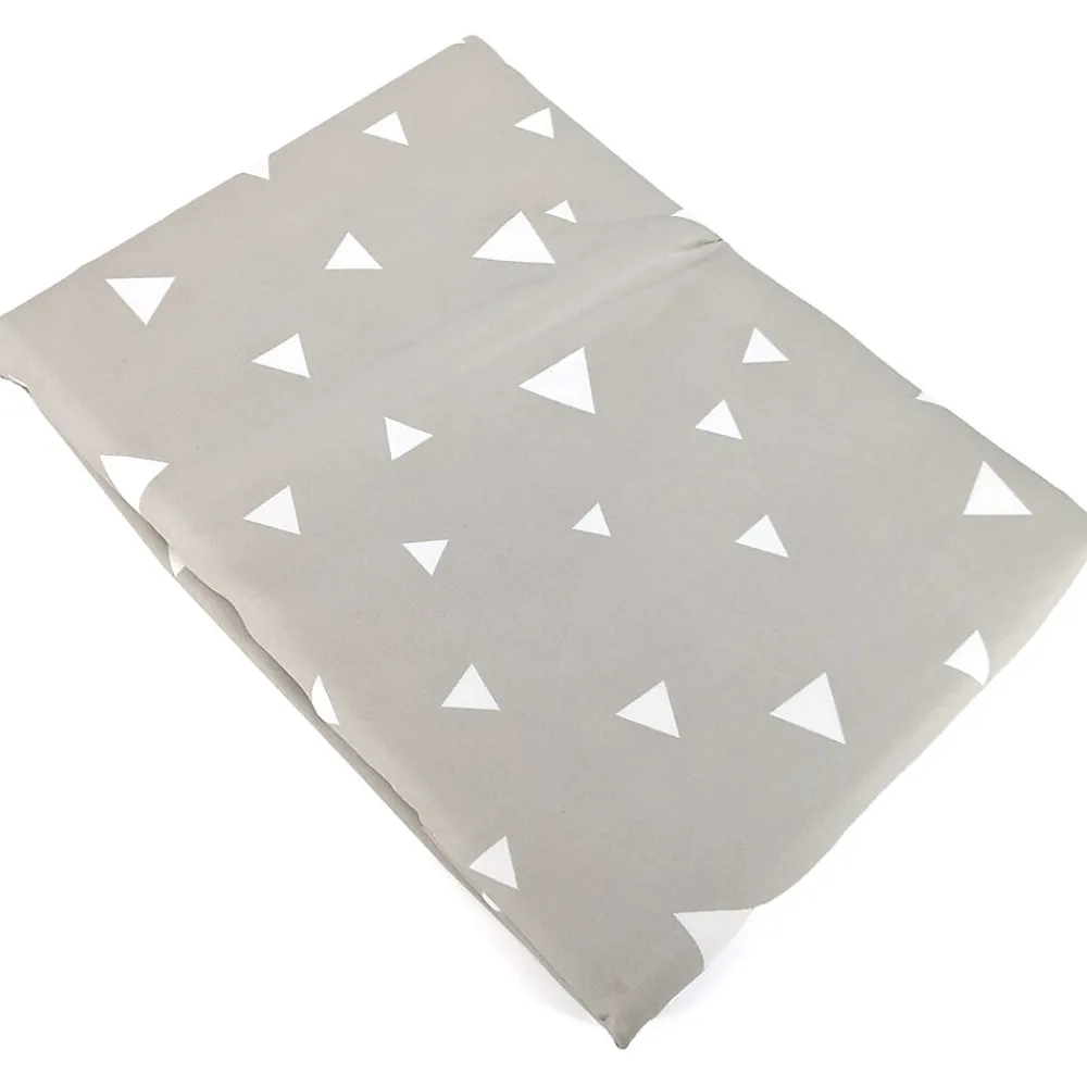 Parure de lit 260x240 cm microfibre PISA gris Perle>Linnea