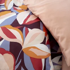 Linnea Parure de lit 240x220 cm microfibre EXUBERANCE multicolore 3 pièces* Parure De Lit