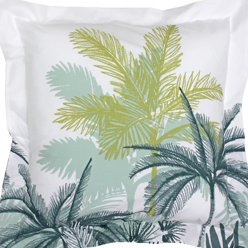 Parure de lit 240x220 cm percale coton TRINIDAD mousson>Linnea New