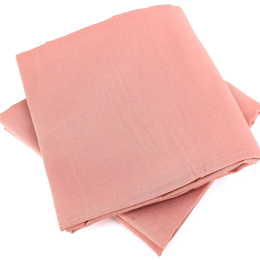 Linnea Parure de lit 240x220 cm satin de coton SAPRI rose thé 3 pièces* Parure De Lit