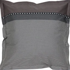 Linnea Parure de lit 200x200 cm satin de coton ENZO noir* Parure De Lit