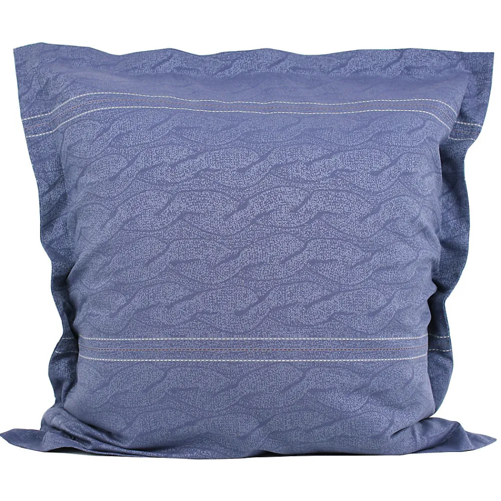 Parure de lit 240x220 cm Satin de coton VENDOME Bleu foncé>Linnea Best