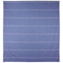Parure de lit 260x240 cm Satin de coton VENDOME Bleu foncé><noscript><img width=