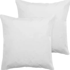 Linnea Parure de lit 260x240 cm set 65x65 cm percale MANOIR gris Perle* Parure De Lit