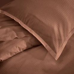 Parure de lit 260x240 cm 50x70 cm satin GRAND HÔTEL 3 pièces blanc><noscript><img width=