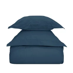 Sensei Maison Parure housse de couette 240x220 cm avec 2 taies 50x70 cm en coton Denim STUDIO* Parure De Lit
