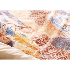 Parure imprimée Walaa beige 240x220cm - Atmosphera><noscript><img width=
