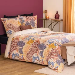 Parure imprimée Walaa beige 240x220cm - Atmosphera><noscript><img width=