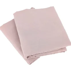 Linnea Parure 240x220 cm MILA polyester micro lavée rose poudré 3 pièces* Parure De Lit