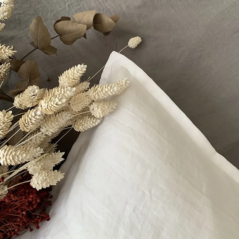 Linnea Parure 260x240 cm MILA polyester micro lavée rouge terracotta 3 pièces* Parure De Lit