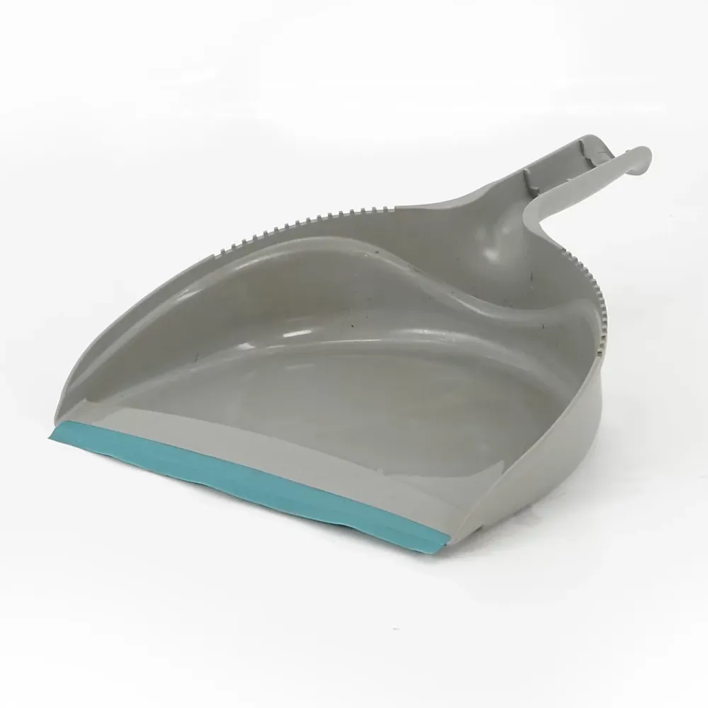GoodHome Pelle et balayette à poils doux gris l.23cm* Balayette Et Ramasse-Poussière