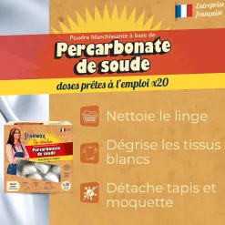 Starwax Fabulous Percarbonate de soude doses 20 x 20g* Percarbonate De Soude