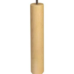 Pied cylindrique ø50 x 360 mm en hêtre> New