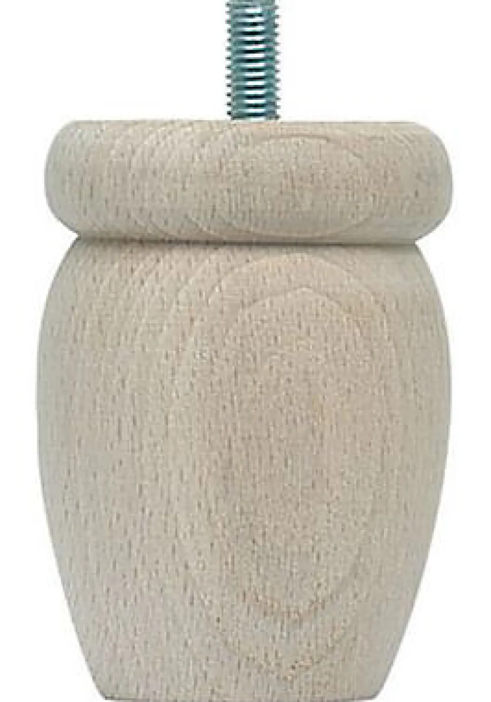 Bar plus Pied de lit boule H. 80 mm x ø58 mm brut* Pied De Lit