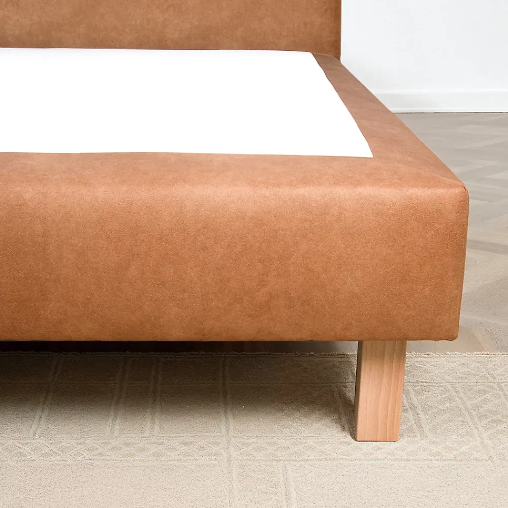 Bellecour Pied de lit carré en bois Hauteur 10 cm (vendu à l'unité)* Pied De Lit