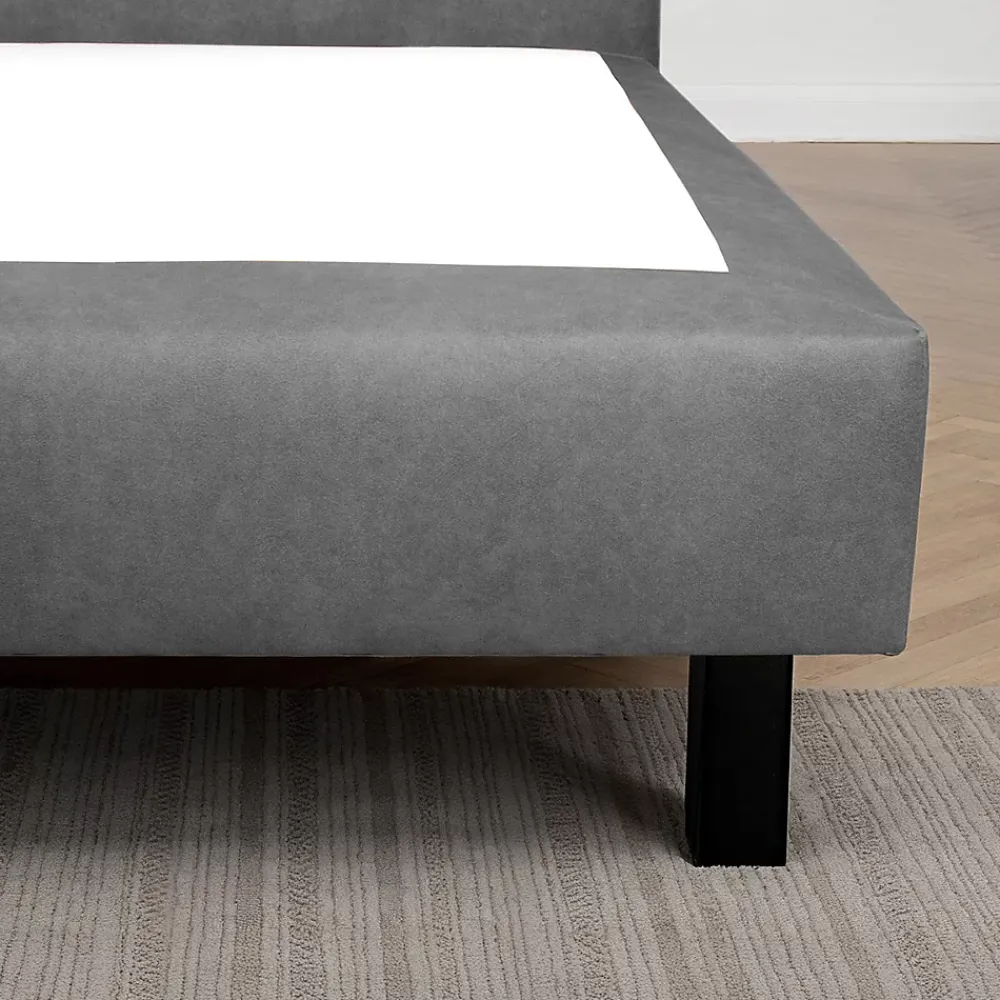 Bellecour Pied de lit carré en bois Noir Hauteur 20 cm (vendu à l'unité)* Pied De Lit