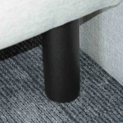 Bellecour Pied de lit cylindrique en métal Noir Hauteur 16 cm (vendu à l'unité)* Pied De Lit
