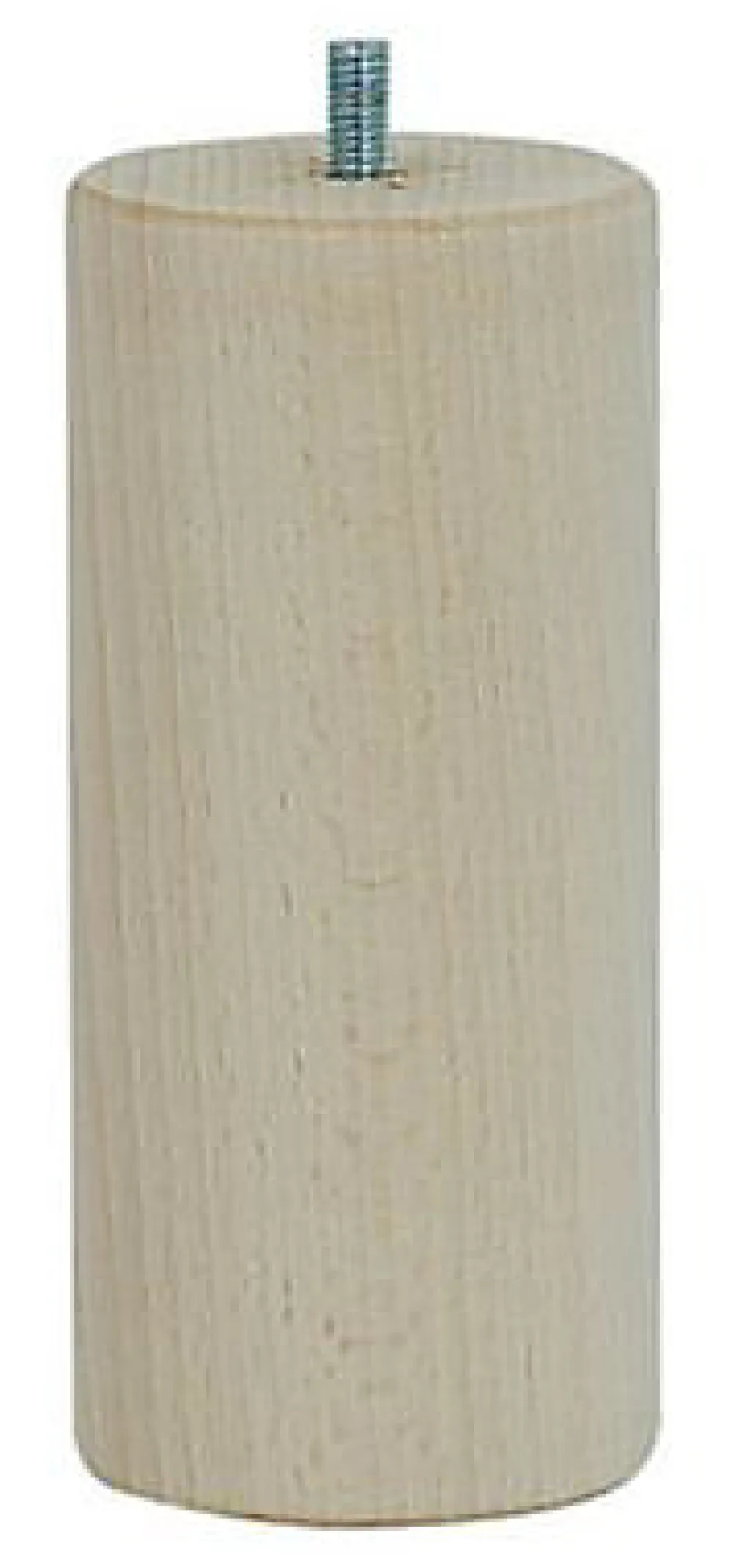 Pied de lit cylindrique H. 150 mm x ø70 mm brut>Bar plus Hot